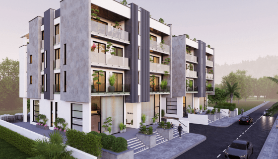 Girne Merkez'de Satılık 1+1 Loft Daireler